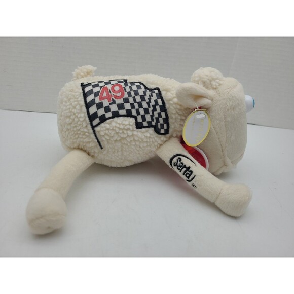 Lot 3 Serta Curto Toy Plush Sheep 1/16 Lamb With Binky Speed Limit 55 Racing 49 - Picture 5 of 16